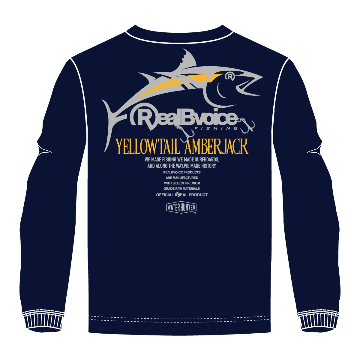 FISHING AMBER JACK LONG T-SHIRT