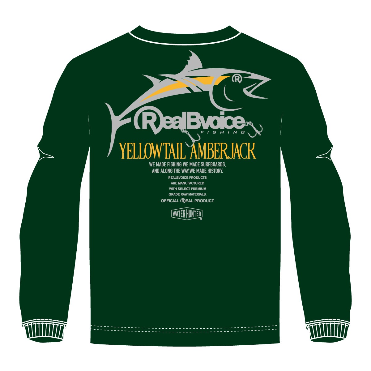 FISHING AMBER JACK LONG T-SHIRT
