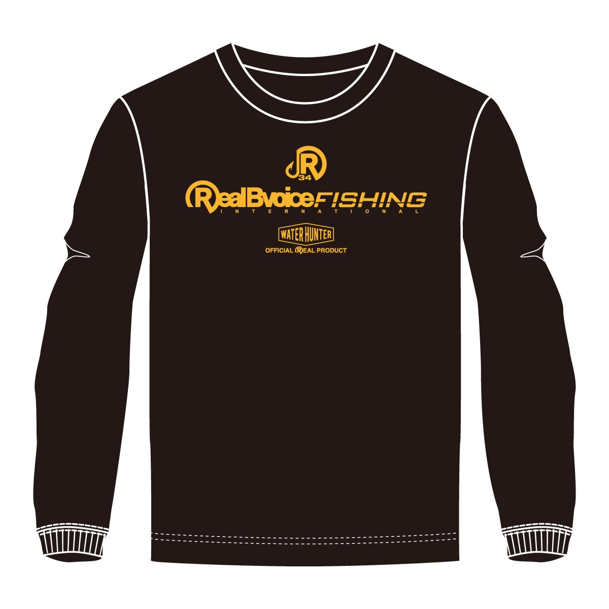 FISHING AMBER JACK LONG T-SHIRT BIG SIZE