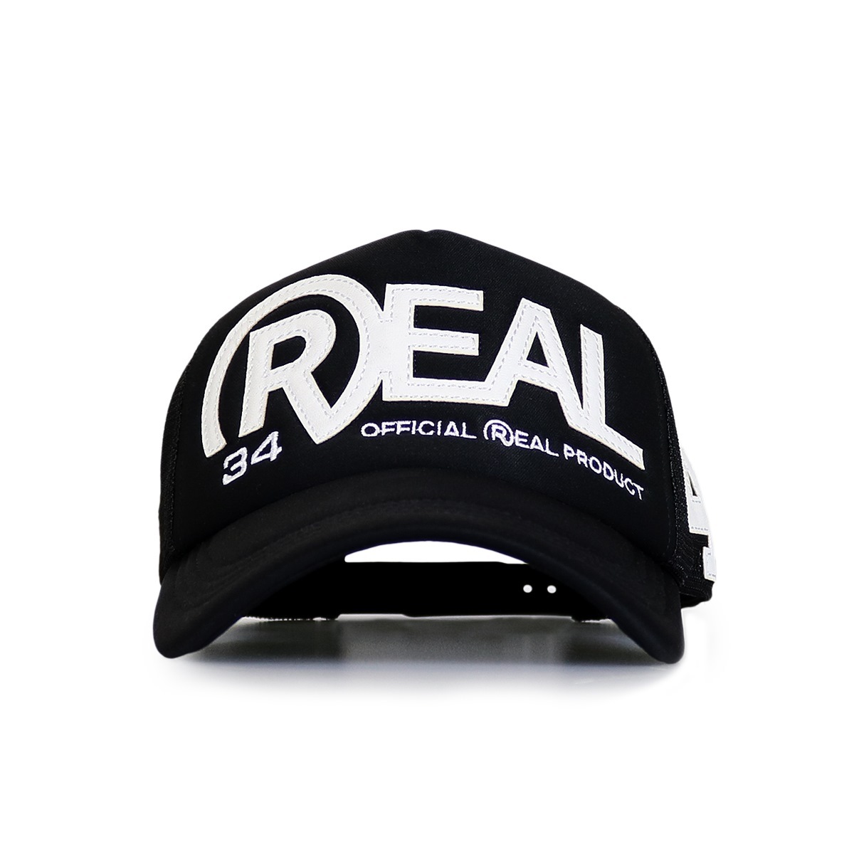 ENAMEL PATCH MESH CAP