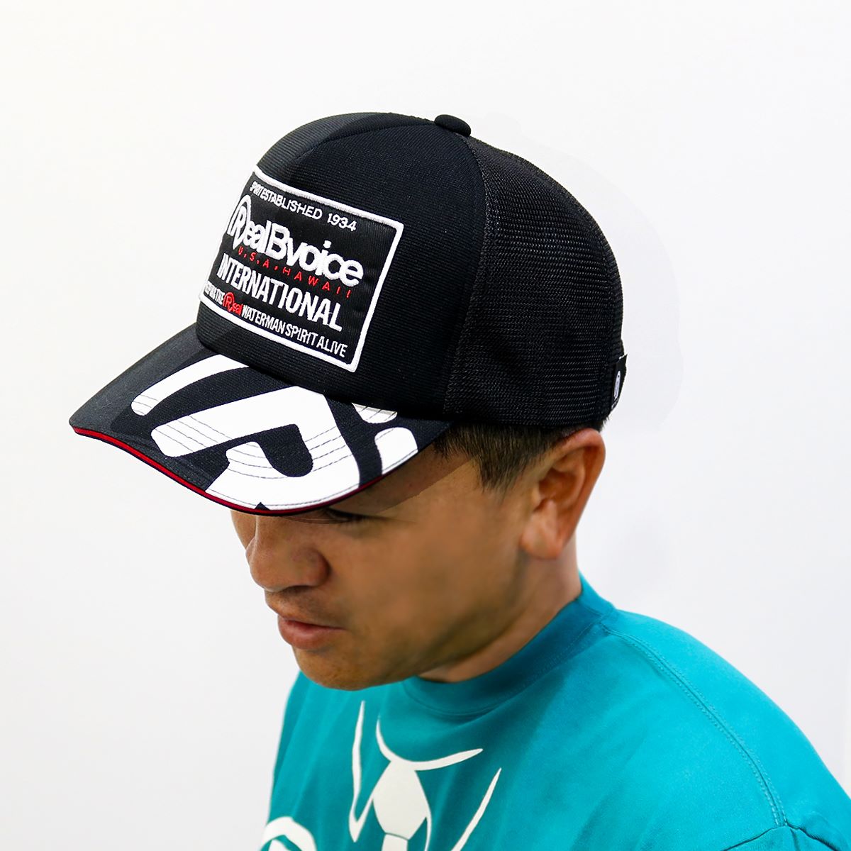 REAL B VOICE PATCH MESH CAP