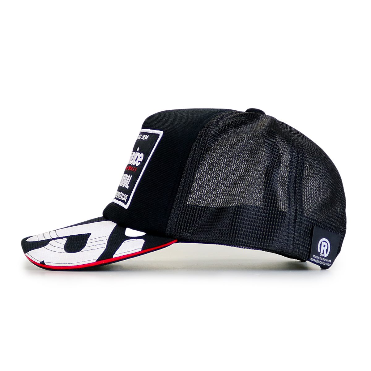 新品☆RealBvoice リアルビーボイス Rマーク メッシュキャップ 4L REAL B VOICE PATCH MESH CAP