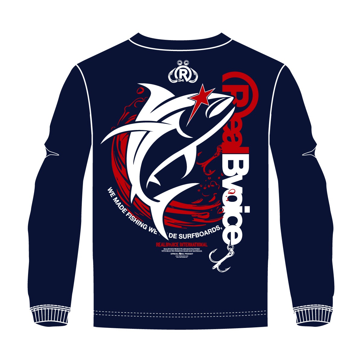 TOP OF FISHING DRY LONG T-SHIRT BIG SIZE