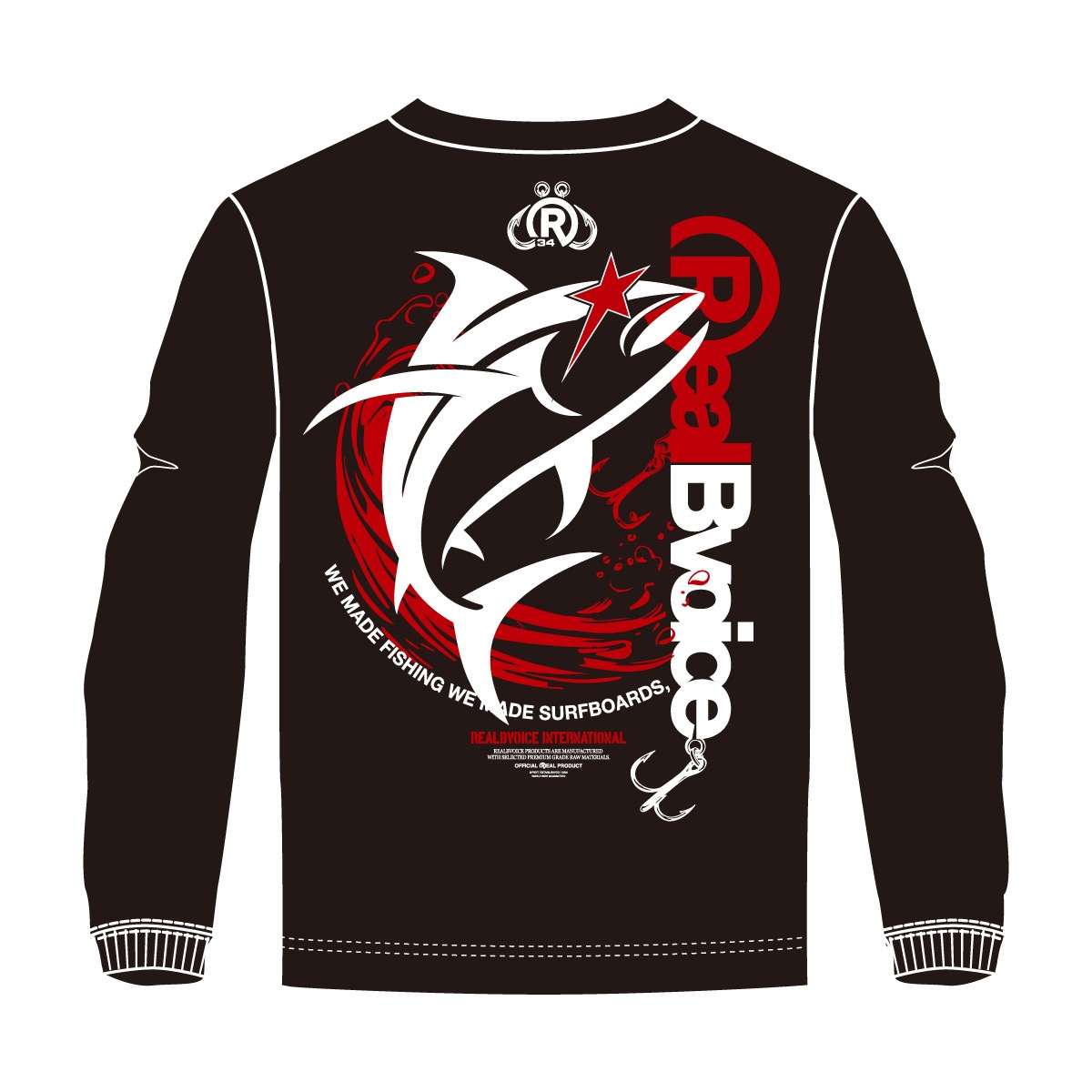 TOP OF FISHING DRY LONG T-SHIRT BIG SIZE