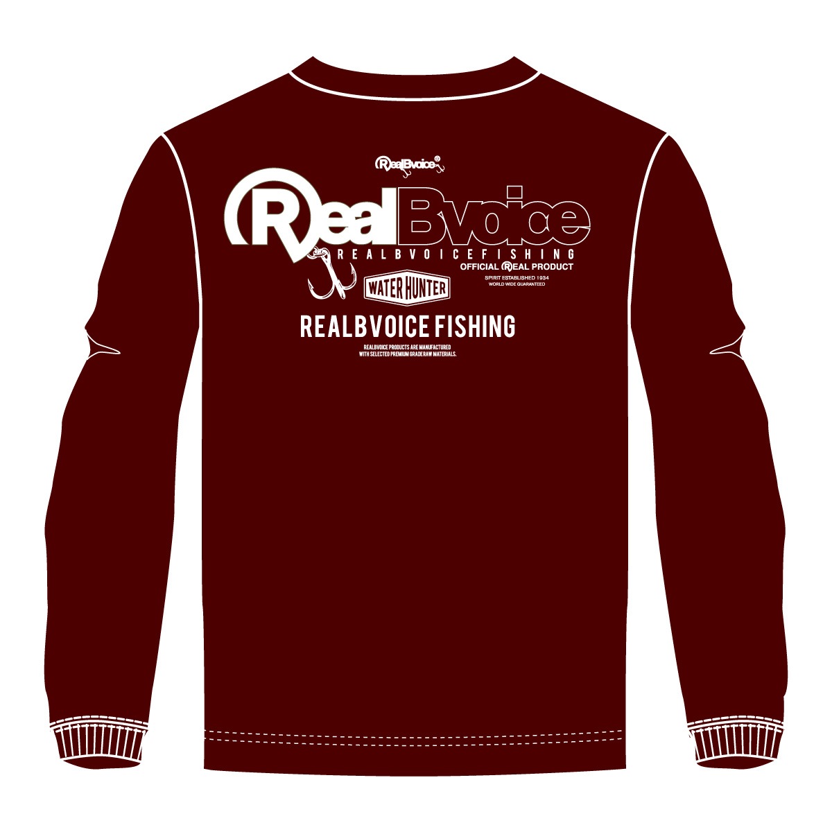 RBV FISHING DRY LONG T-SHIRT BIG SIZE