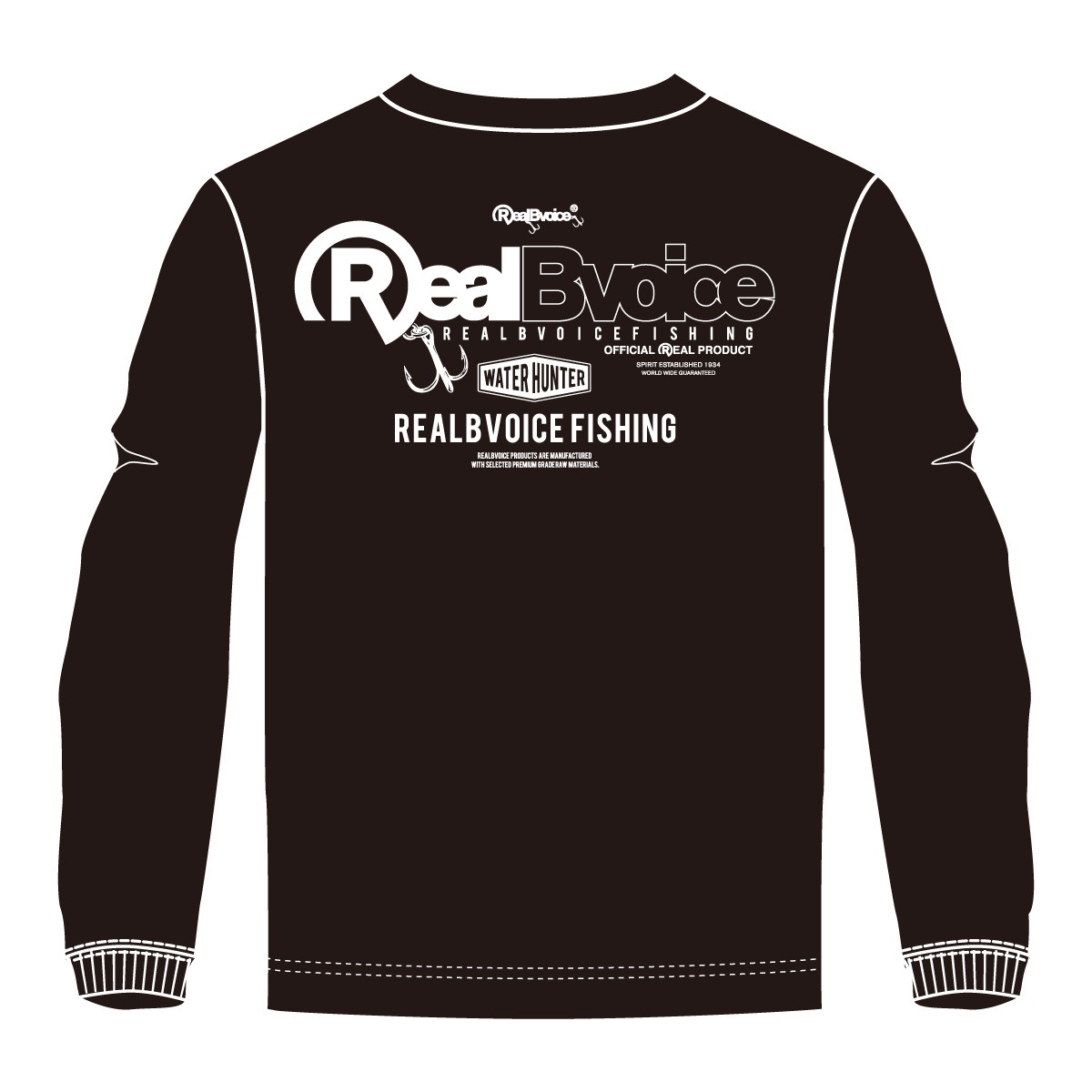 RBV FISHING DRY LONG T-SHIRT BIG SIZE