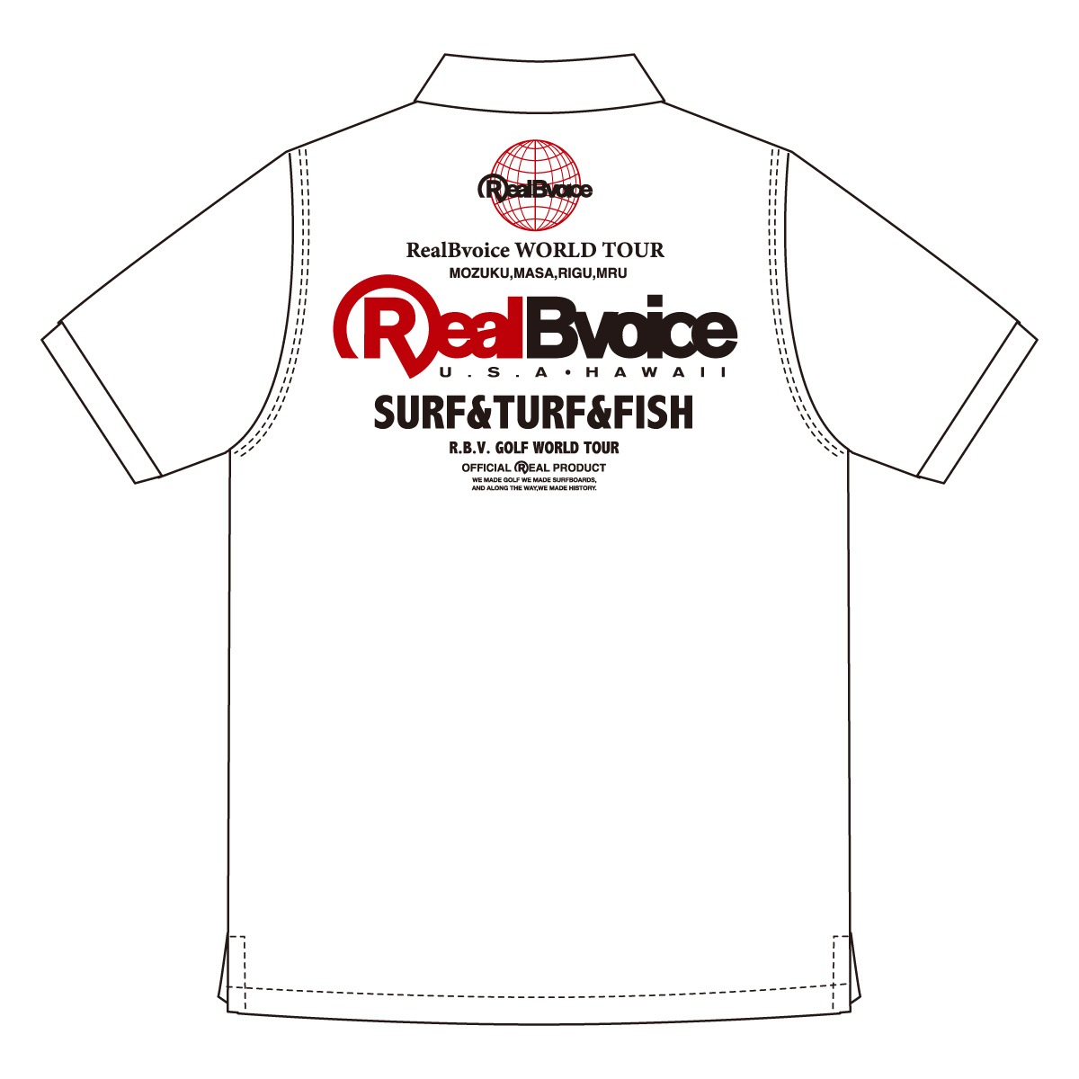 FISHING WORLD TOUR DRY POLO SHIRT BIG SIZE