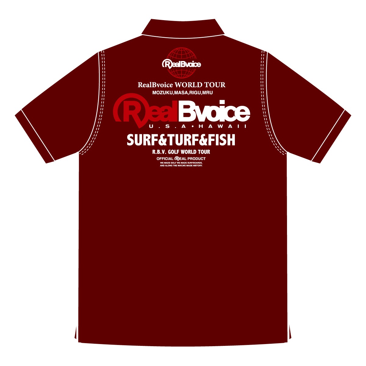 FISHING WORLD TOUR DRY POLO SHIRT BIG SIZE