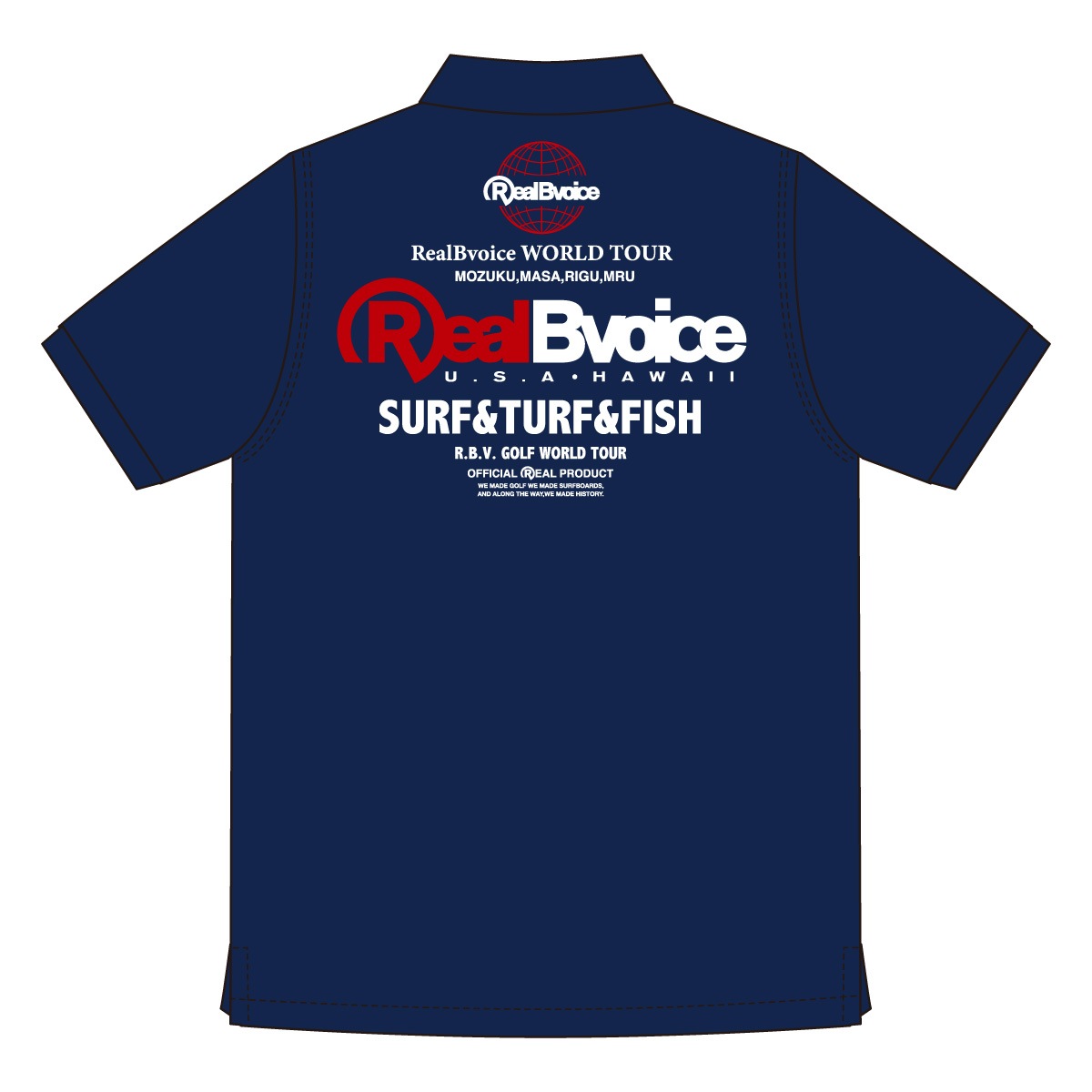 FISHING WORLD TOUR DRY POLO SHIRT BIG SIZE