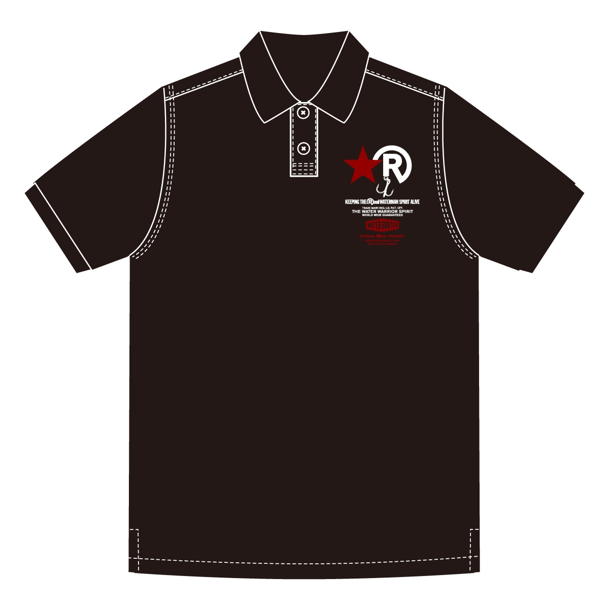 RBV FISHNG 1934 DRY POLO SHIRT