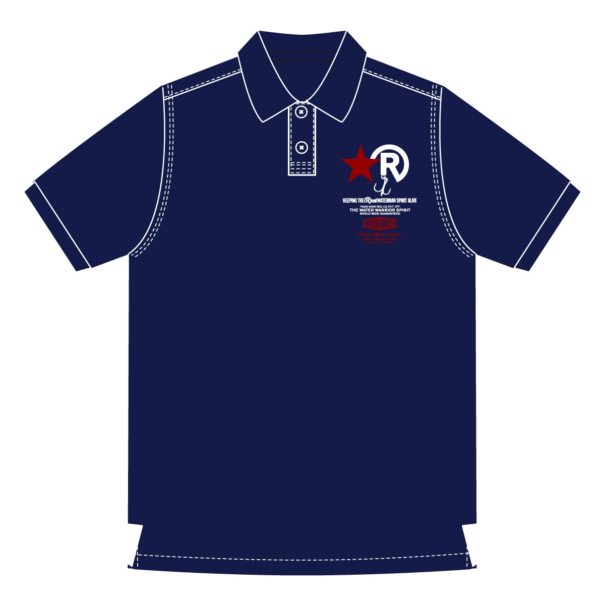 RBV FISHNG 1934 DRY POLO SHIRT