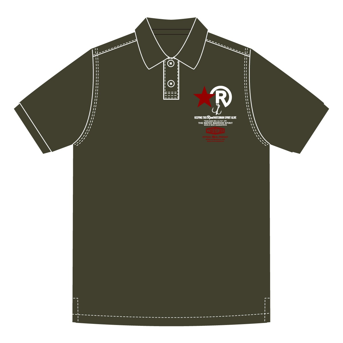 RBV FISHNG 1934 DRY POLO SHIRT
