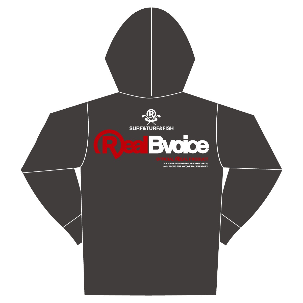 SURF&TURF&FISH DRY ZIP PARKA