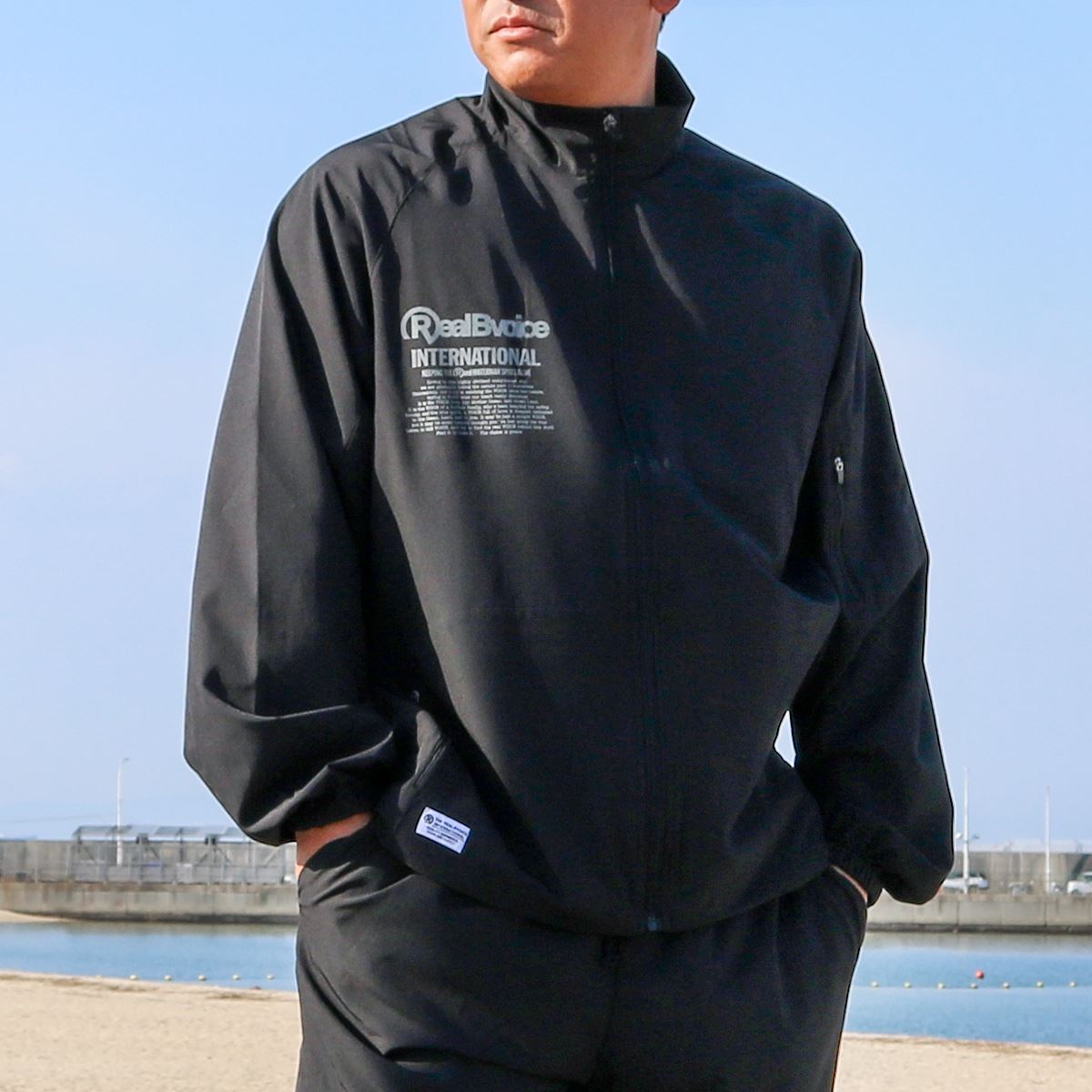 RBV INTL DRY STRETCH TRACK JACKET