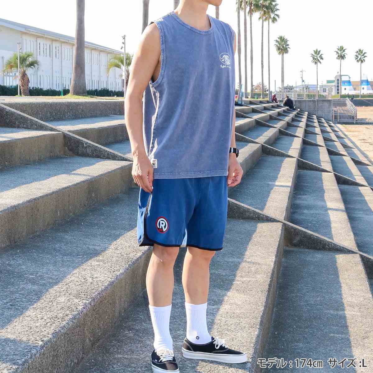 BUFFALO PIGMENT SLEEVELESS