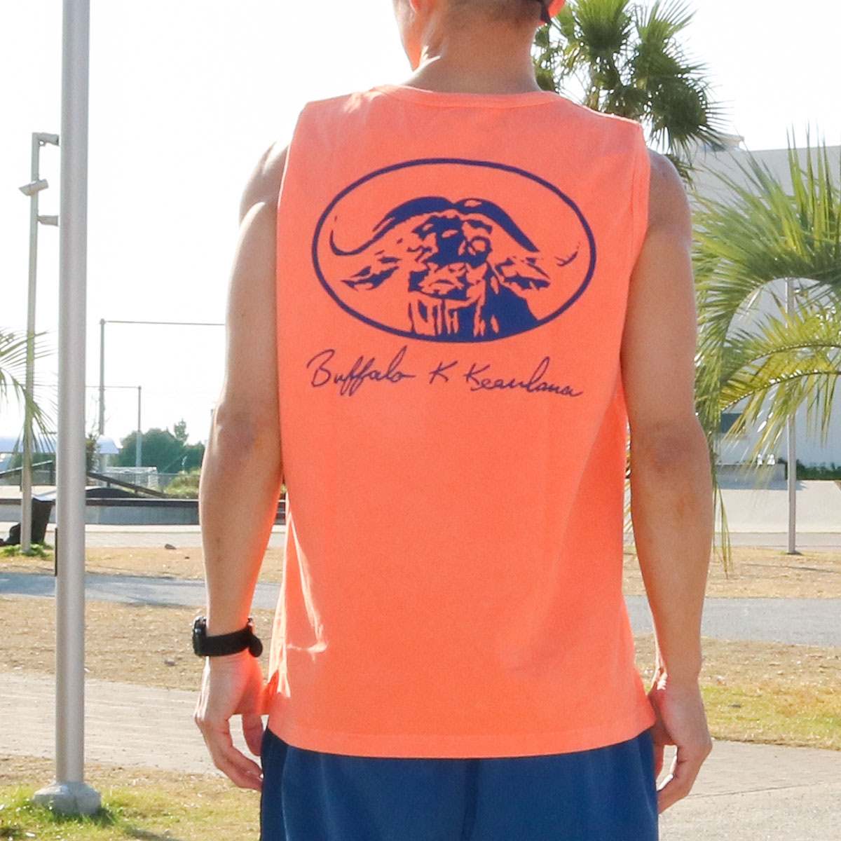 BUFFALO PIGMENT SLEEVELESS