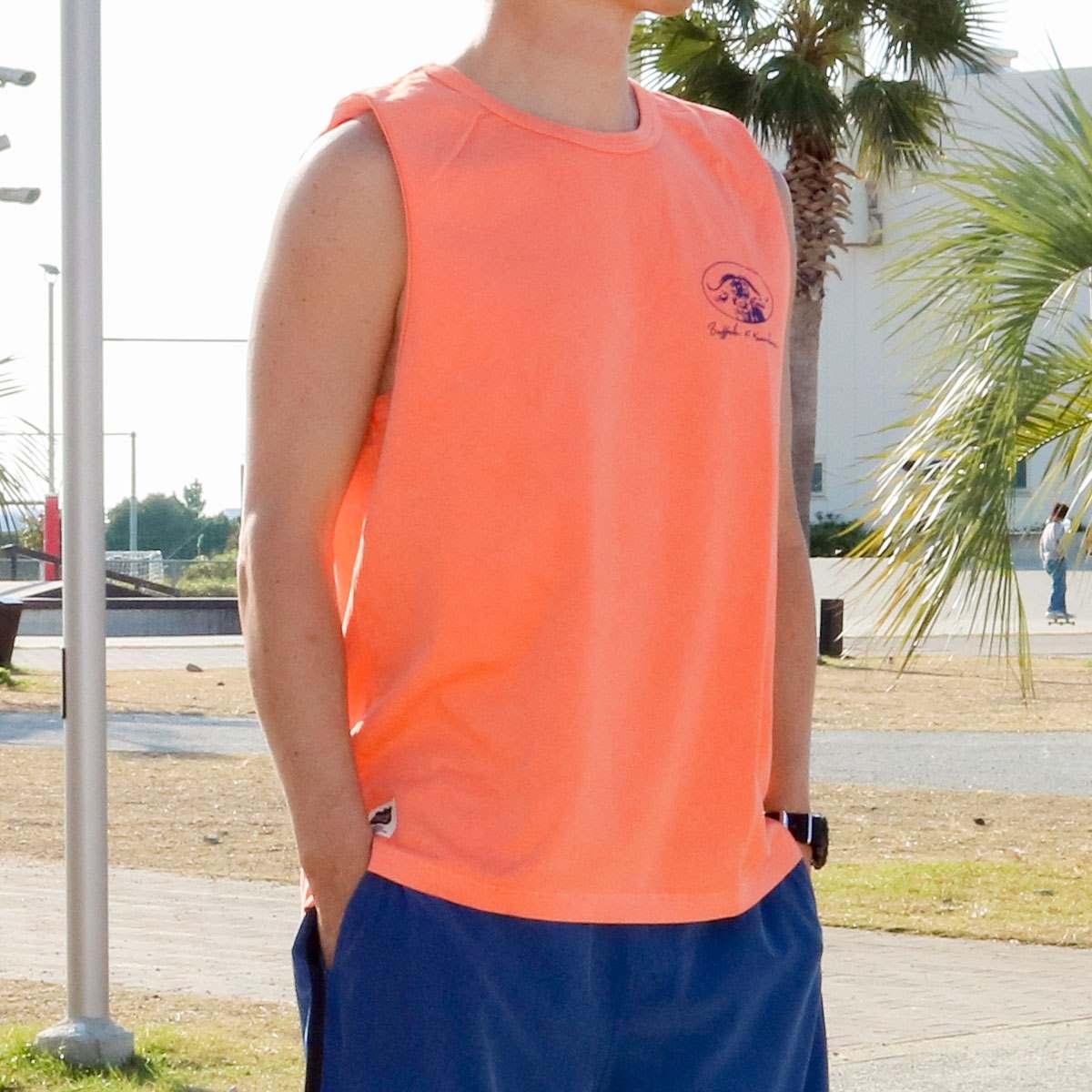 BUFFALO PIGMENT SLEEVELESS