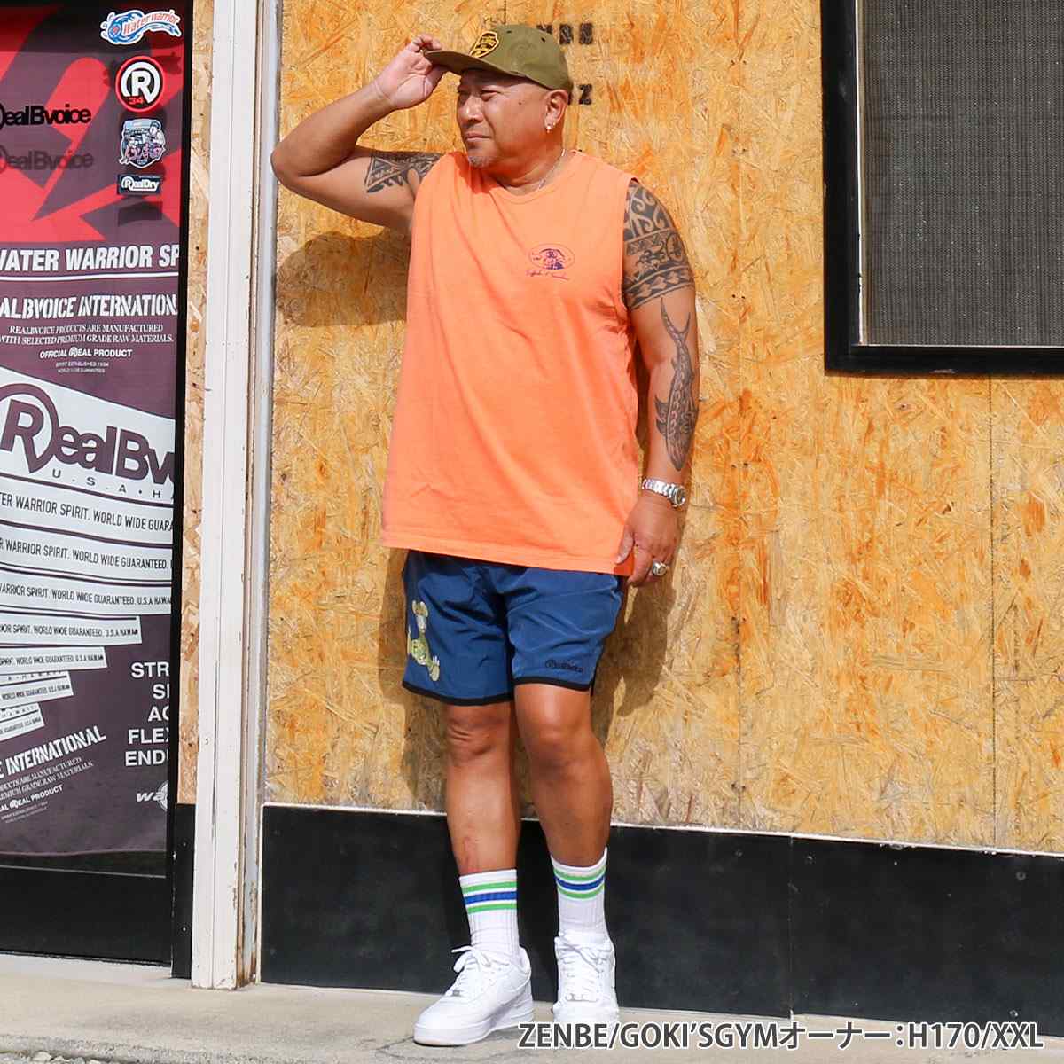 BUFFALO PIGMENT SLEEVE LESS BIG SIZE