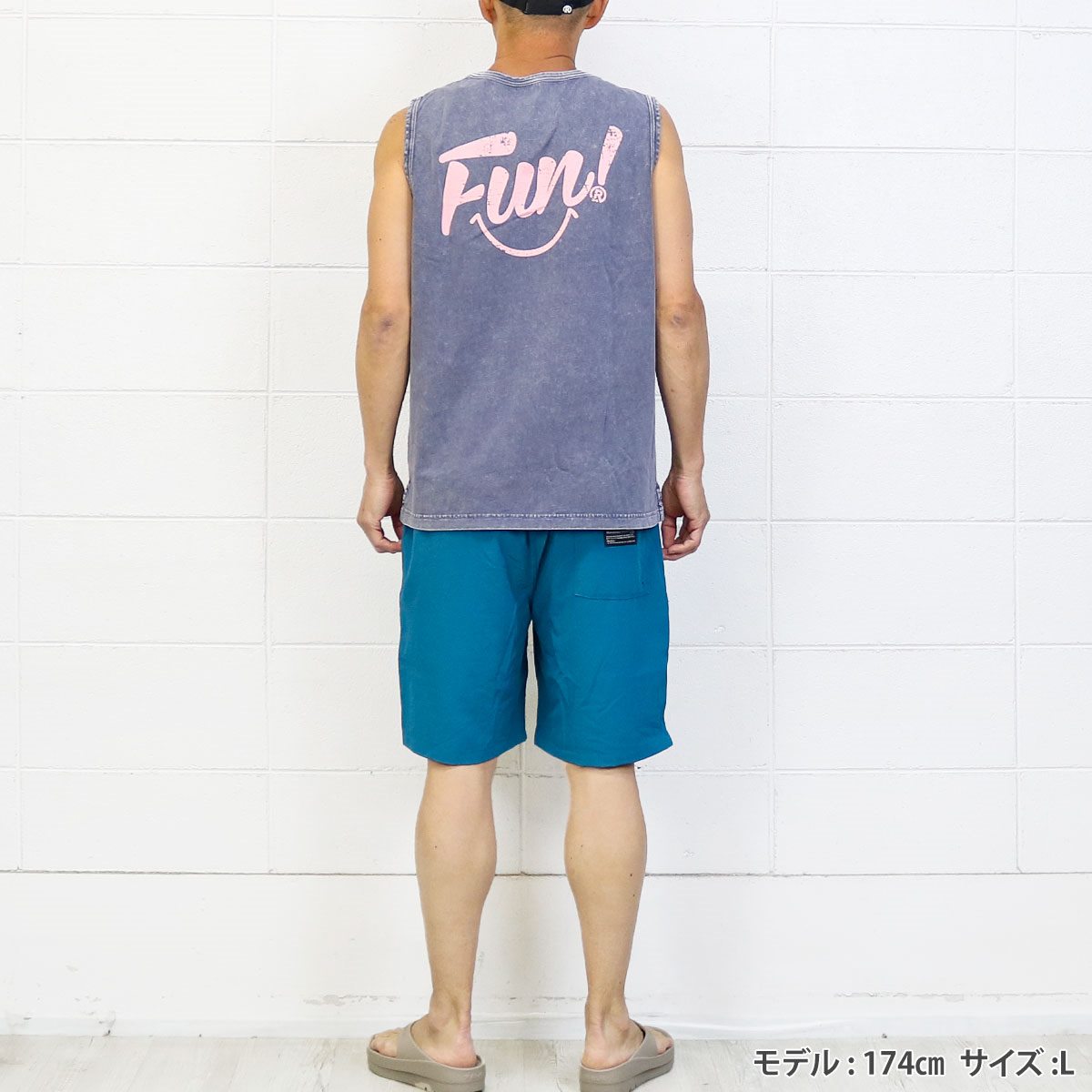 FUN PIGMENT SLEEVE LESS