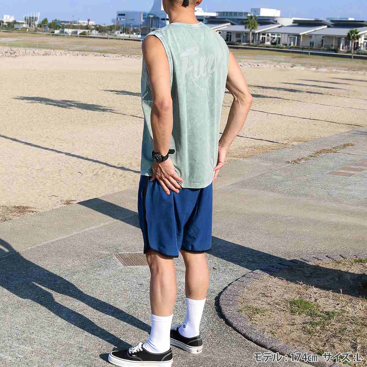 FUN PIGMENT SLEEVE LESS