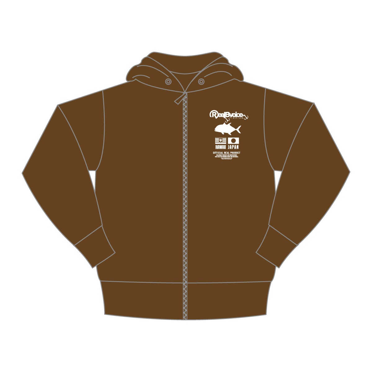 RBV FISHING ZIP PARKA