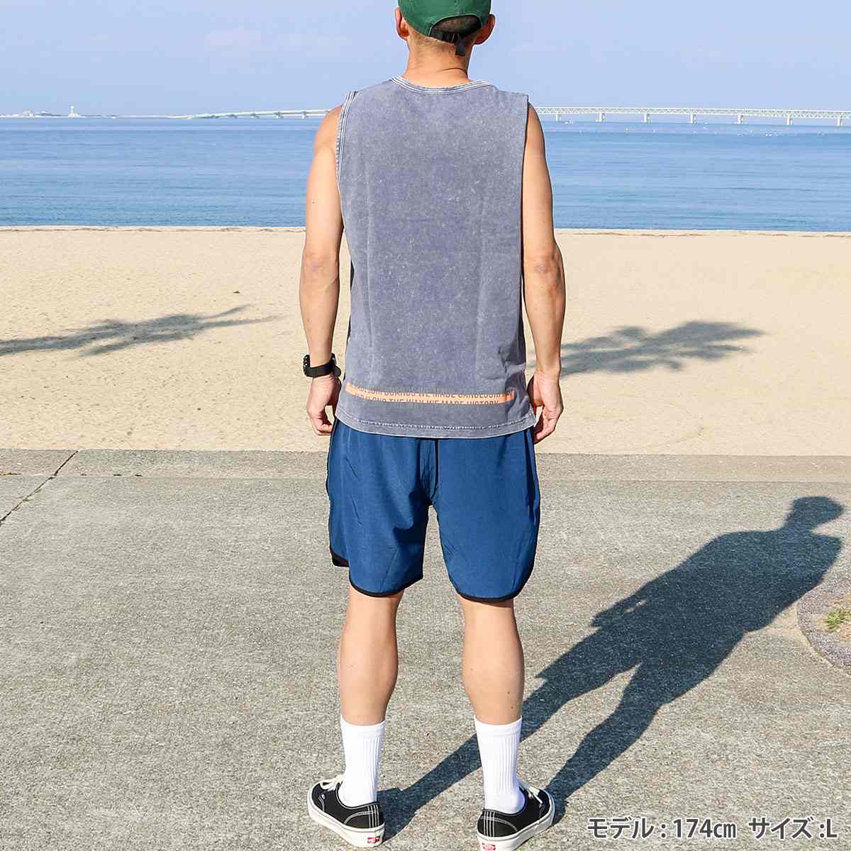 MONKEY POD PIGMENT SLEEVE LESS