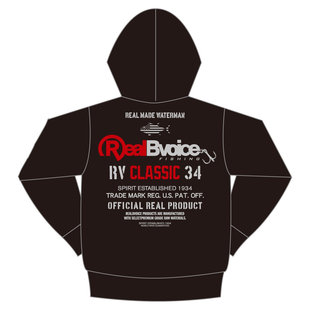 GT KING OF FISH PULL PARKA