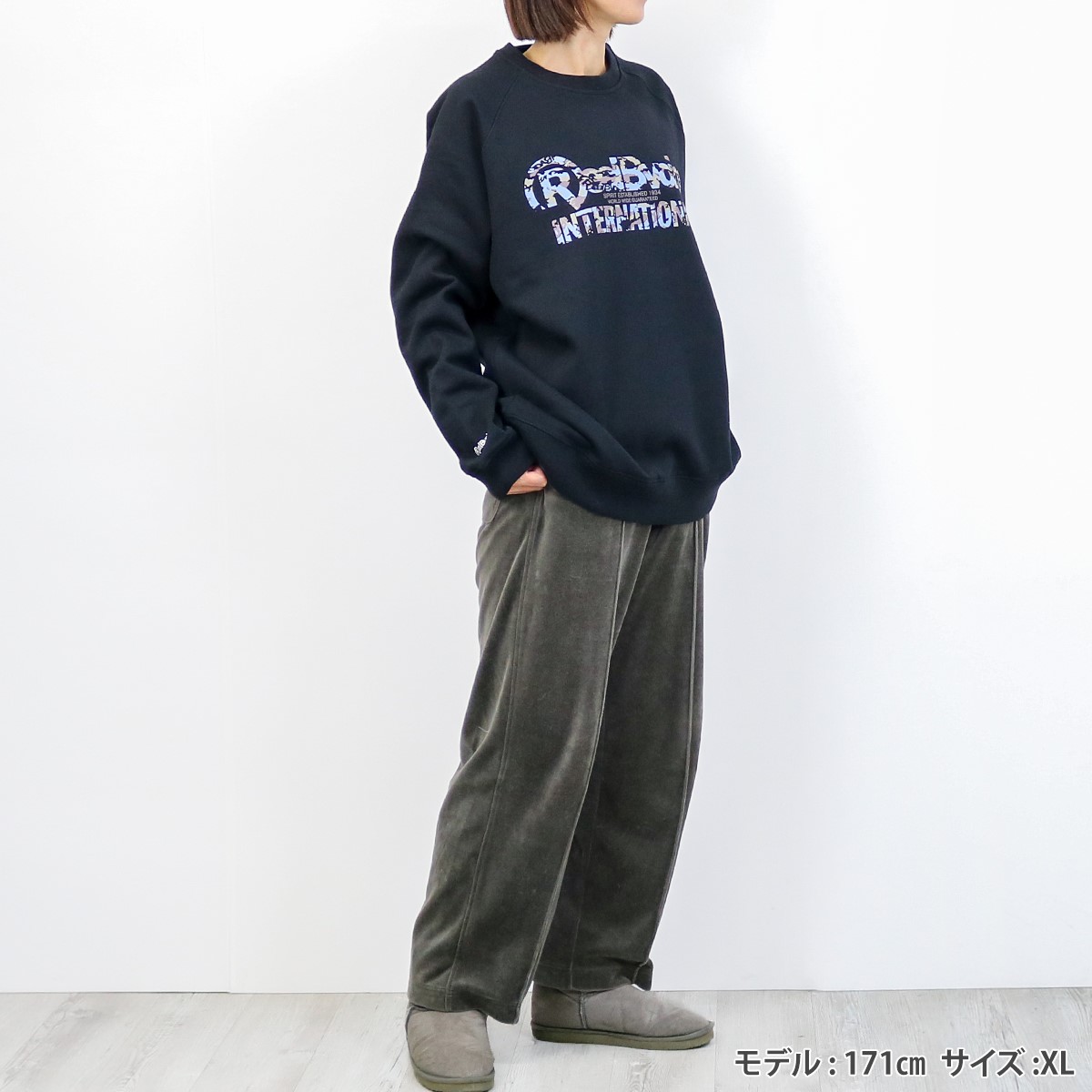 CAMOUFLAGE CREW SWEAT