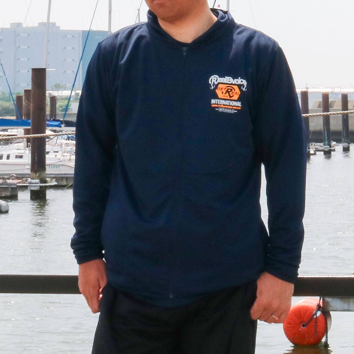 FISHING YELLOWTAIL AMBERJACK DRY ZIP PARKA