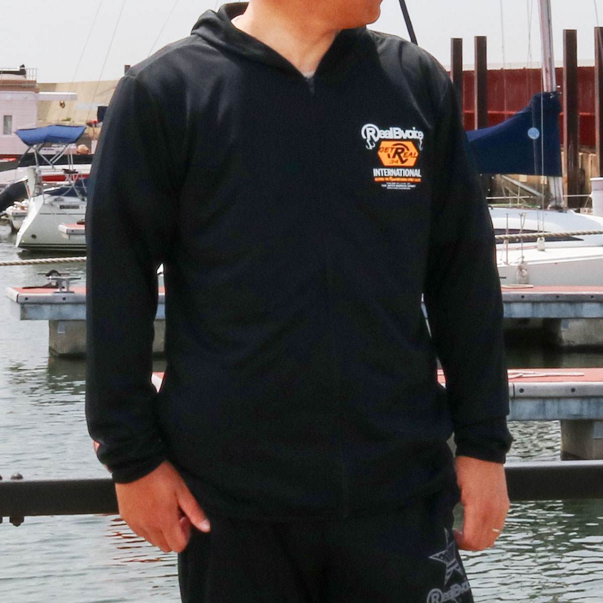 FISHING YELLOWTAIL AMBERJACK DRY ZIP PARKA