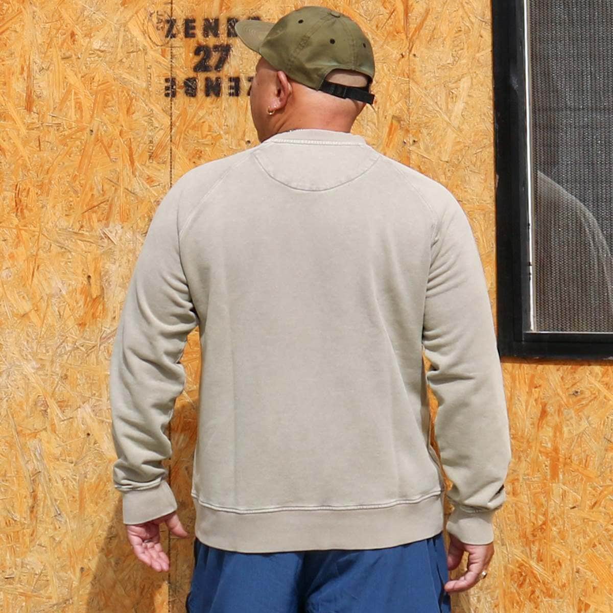 REAL B VOICE PIGMENT CREW SWEAT