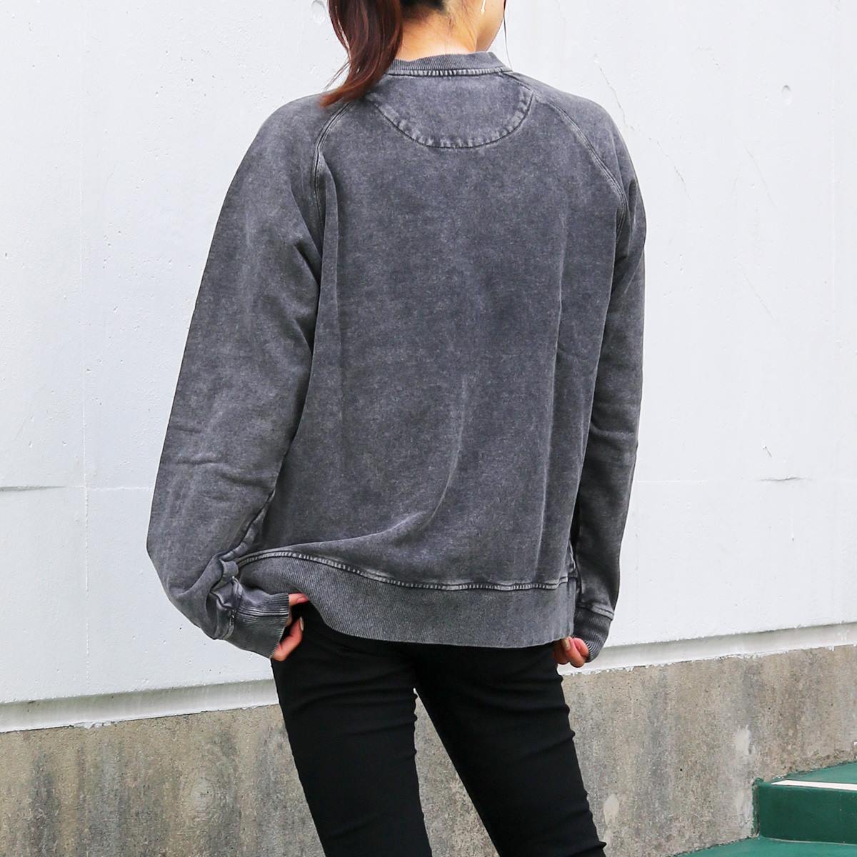 REAL B VOICE PIGMENT CREW SWEAT