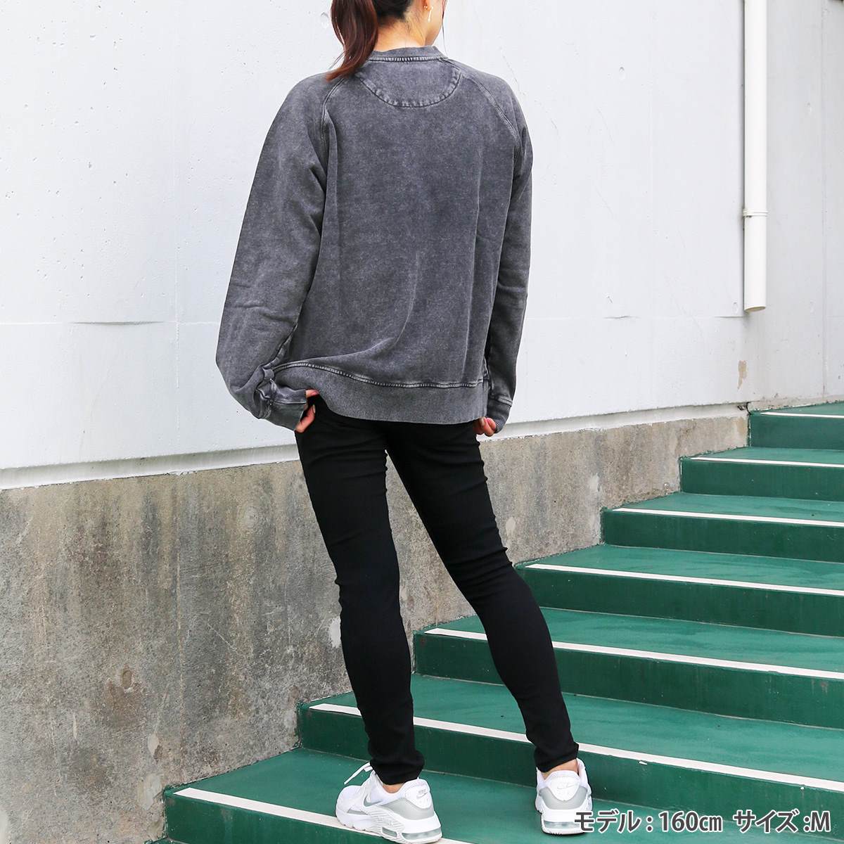 REAL B VOICE PIGMENT CREW SWEAT