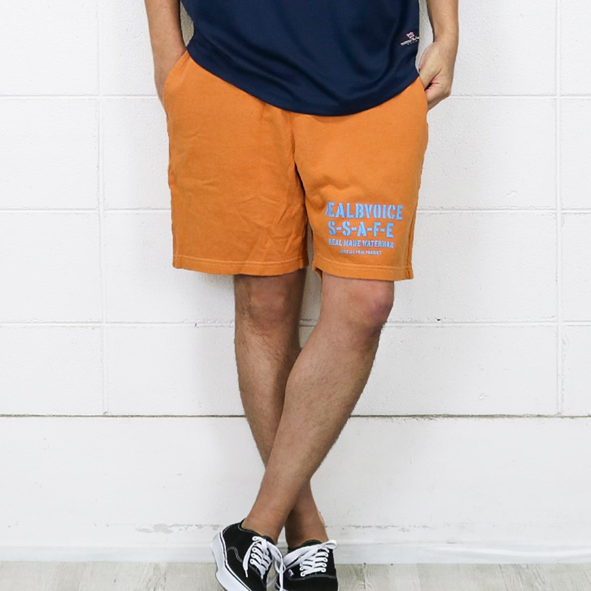 【CHACOAL/Mのみ】RBV S.S.A.F.E STENCIL SWEAT SHORTS