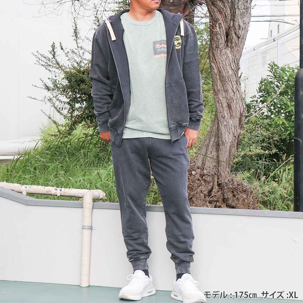 BACK R PIGMENT SWEAT PANTS