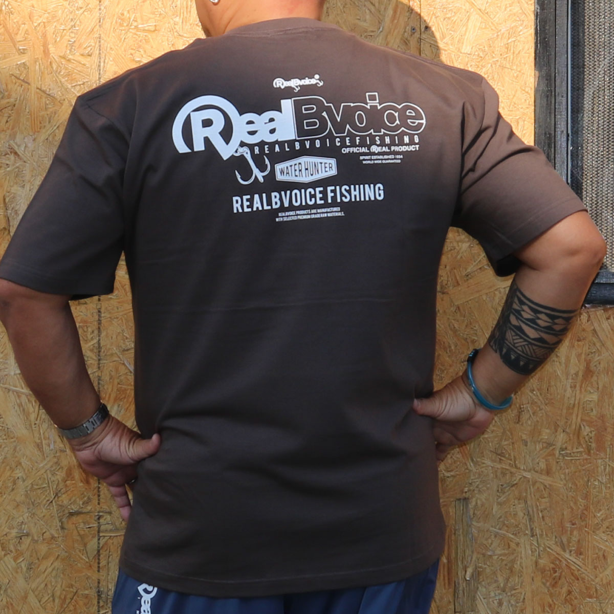 FISHING REALBVOICE WATER HUNTER T-SHIRT BIG SIZE