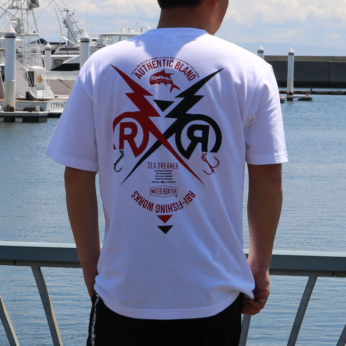 FISHING REALBVOICE サンダーR T-SHIRT