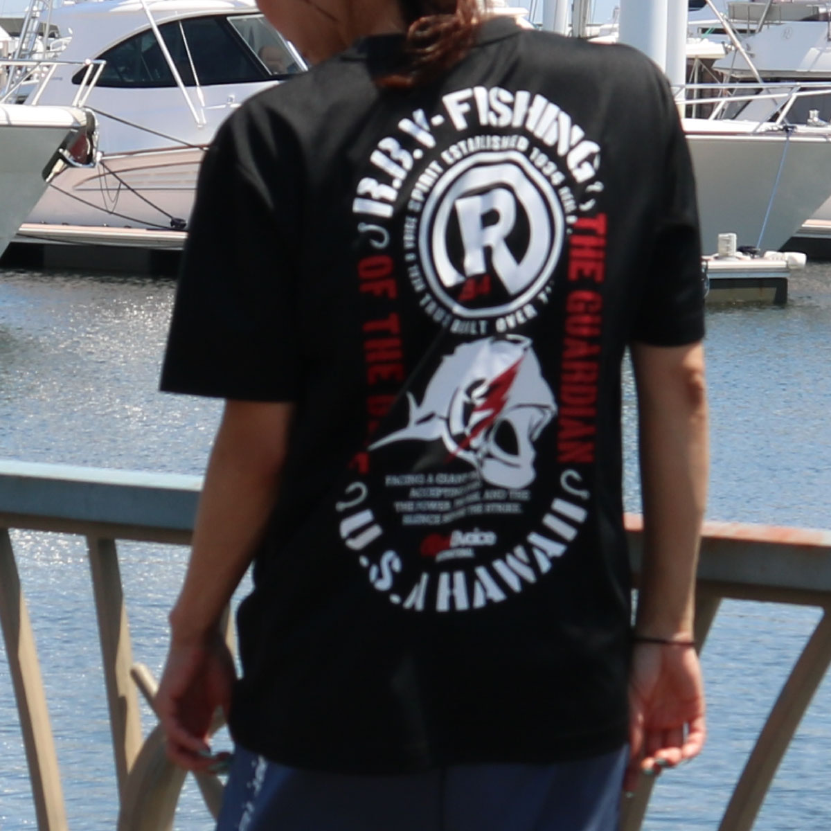 FISHING REALBVOICE サンダーGT DRY T-SHIRT