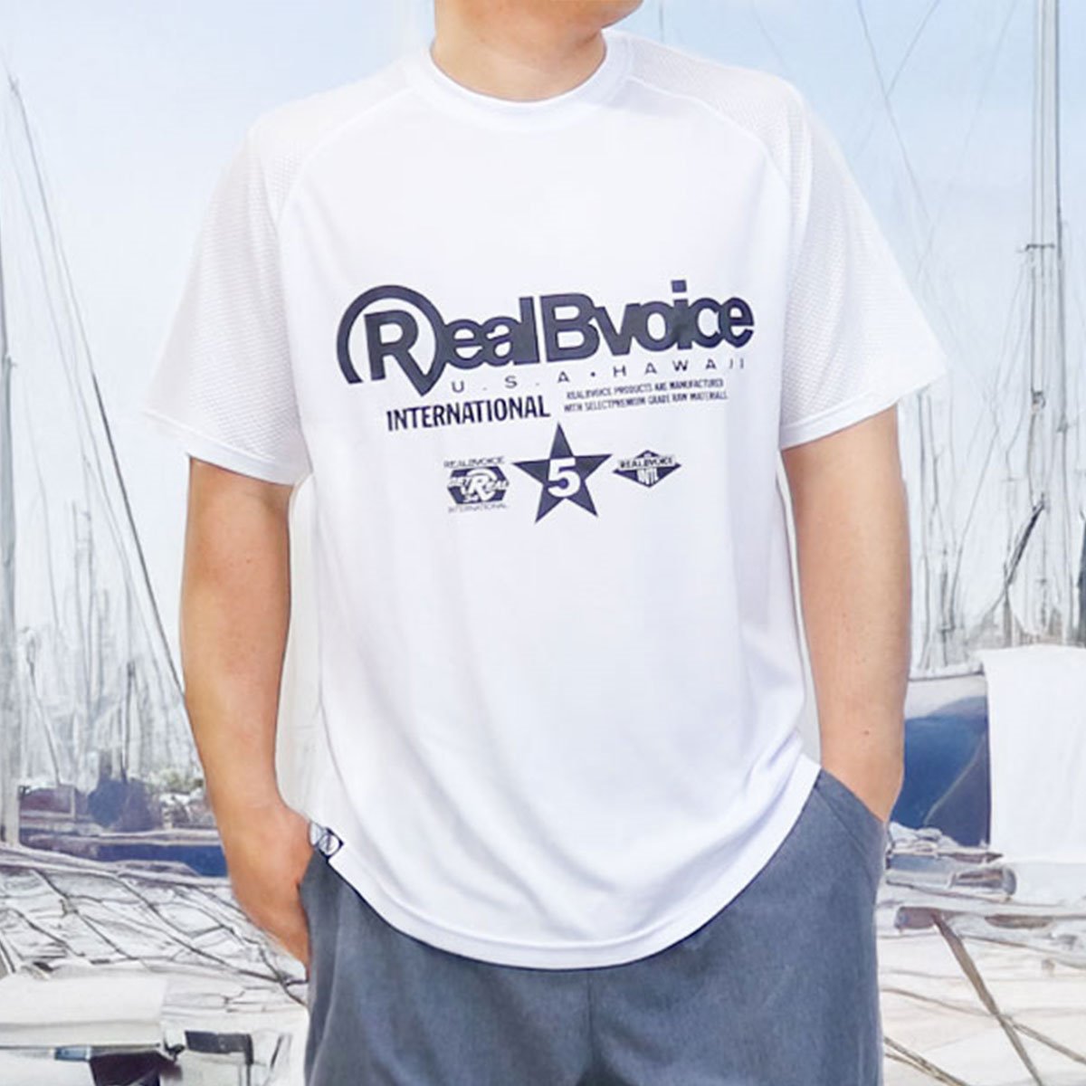 RBV STAR DOUBLE MESH DRY T-SHIRT
