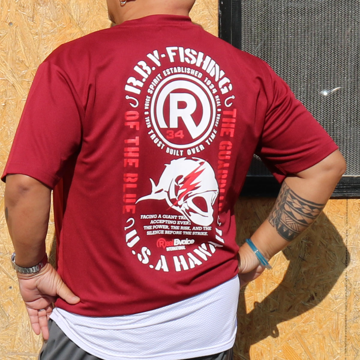 FISHING REALBVOICE サンダーGT DRY T-SHIRT BIG SIZE