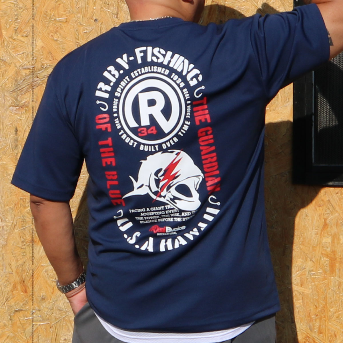FISHING REALBVOICE サンダーGT DRY T-SHIRT BIG SIZE