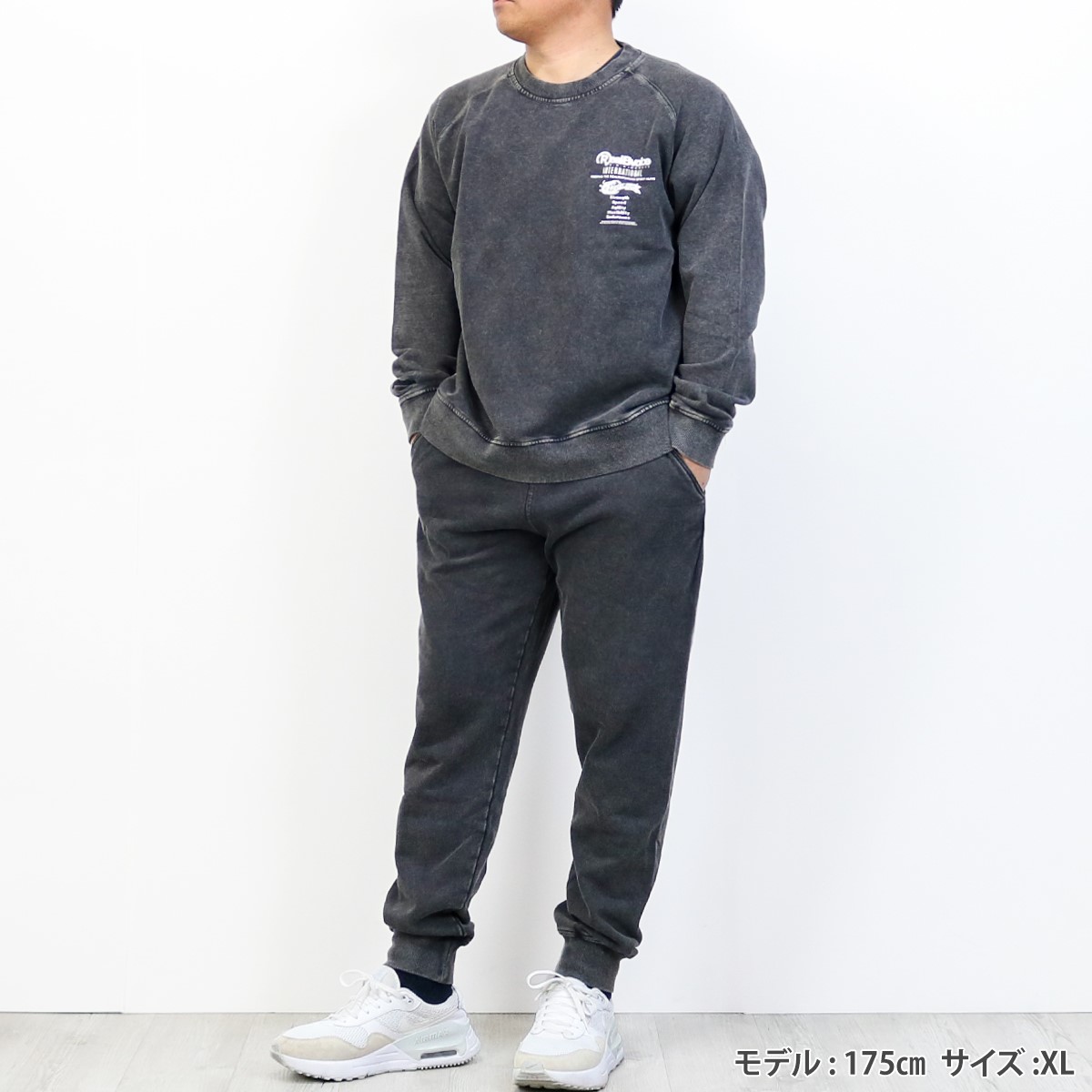 SIMPLE PIGMENT CREW SWEAT