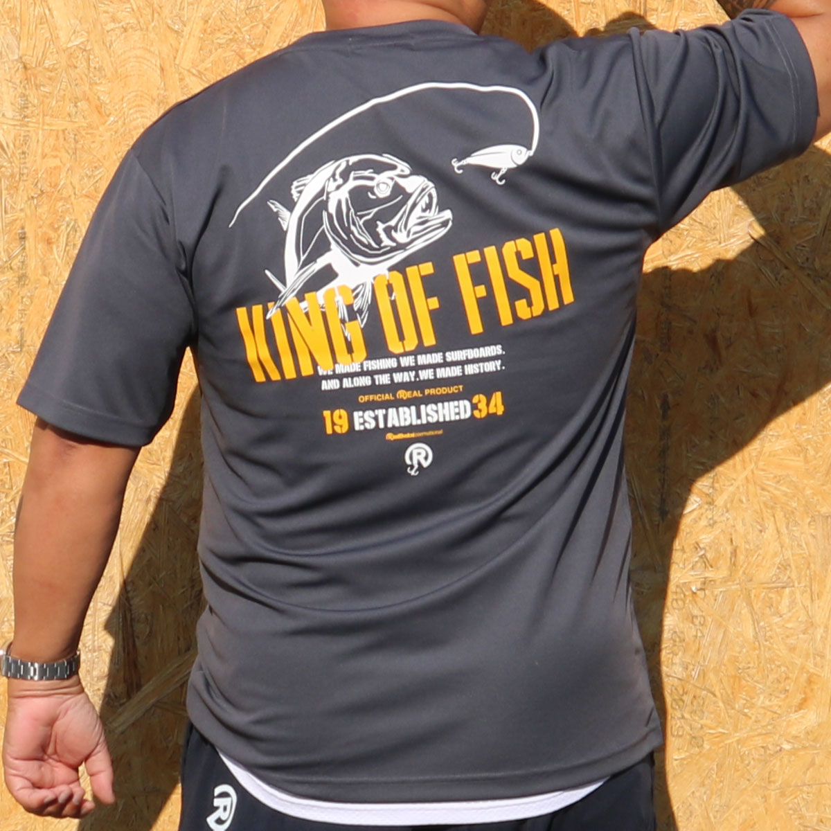 FISHING RBV KING OF FISH GT DRY T-SHIRT BIG SIZE
