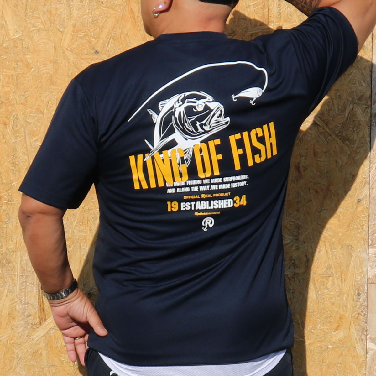 FISHING RBV KING OF FISH GT DRY T-SHIRT BIG SIZE
