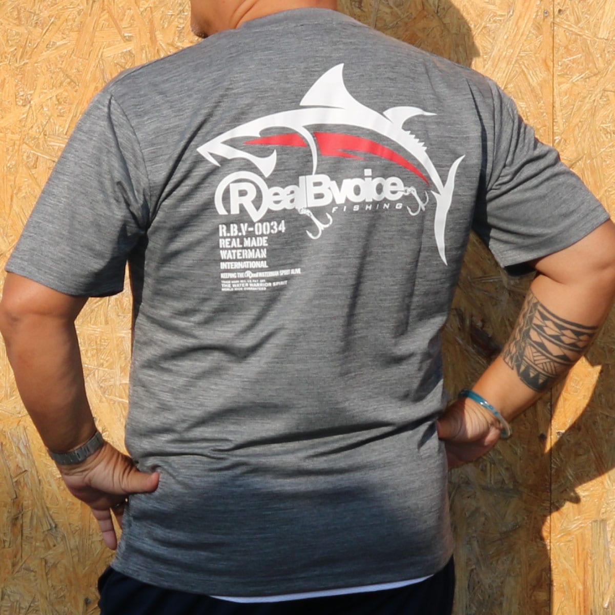 FISHING REALBVOICE MAGURO DRY T-SHIRT BIG SIZE