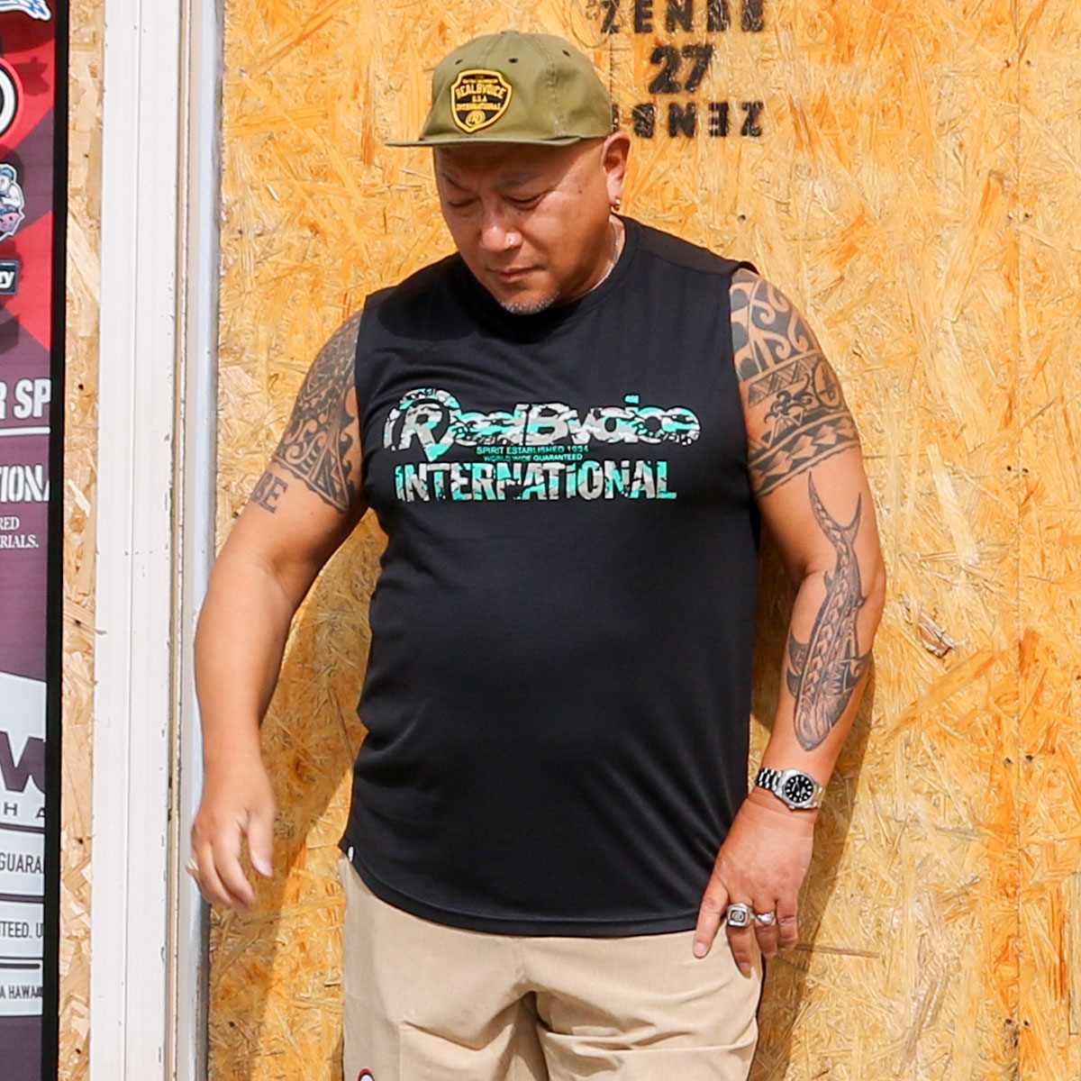 CAMOUFLAGE DOUBLE MESH NO SLEEVE BIG SIZE