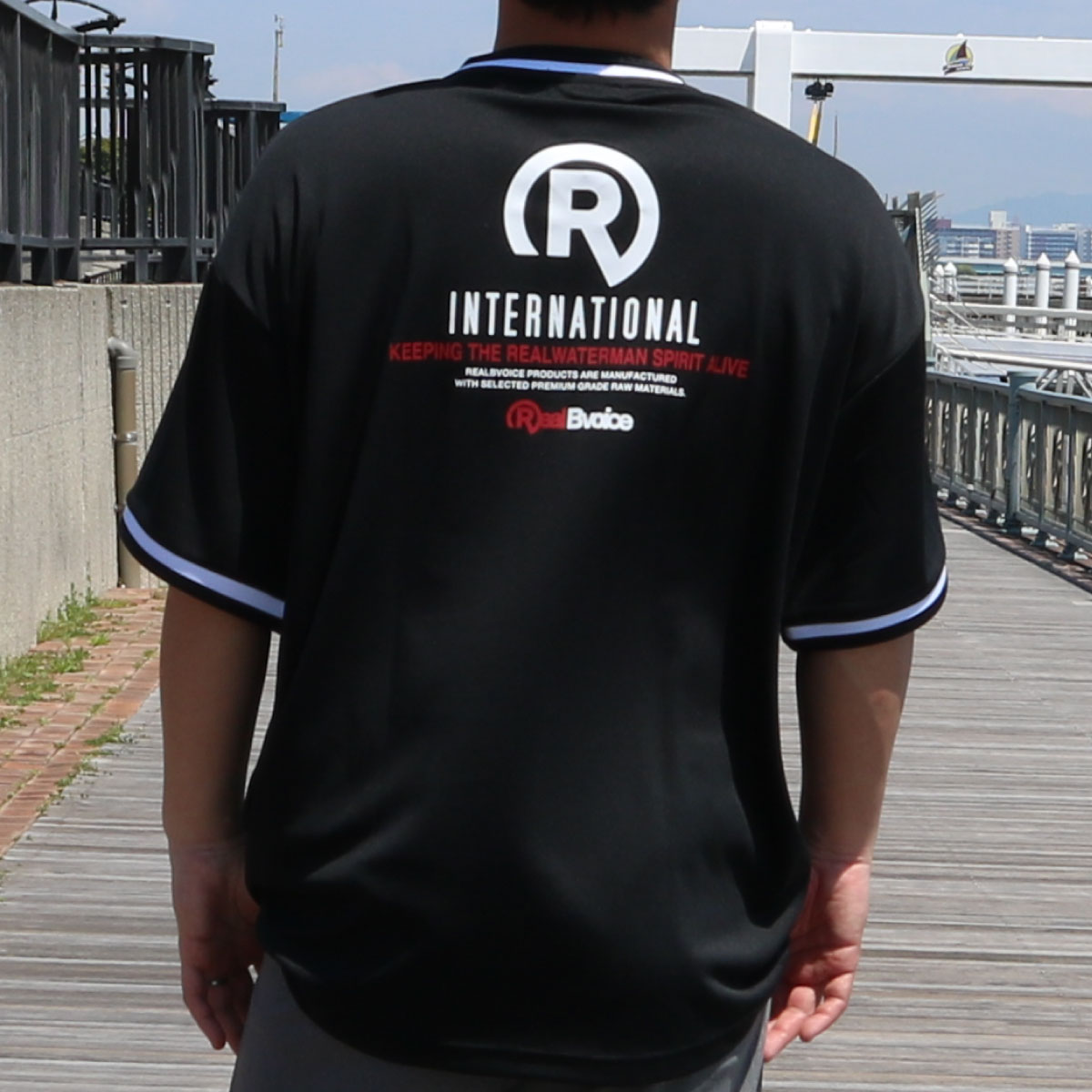 FISHING RealBvoice INTERNATIONAL DRY T-SHIRT