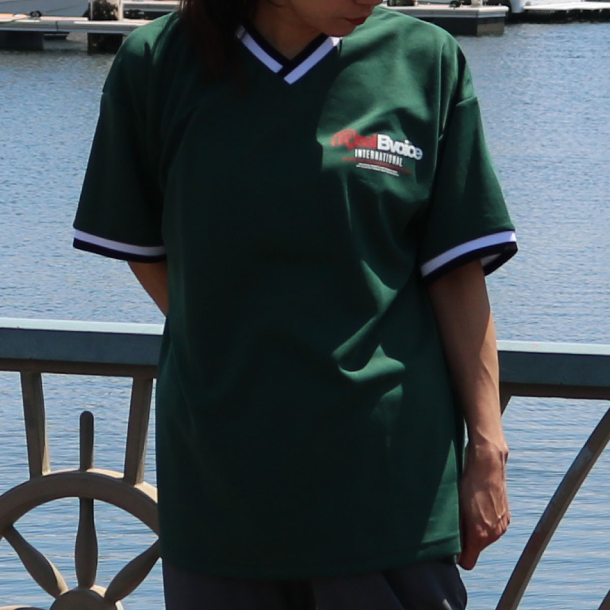 FISHING RealBvoice INTERNATIONAL DRY T-SHIRT