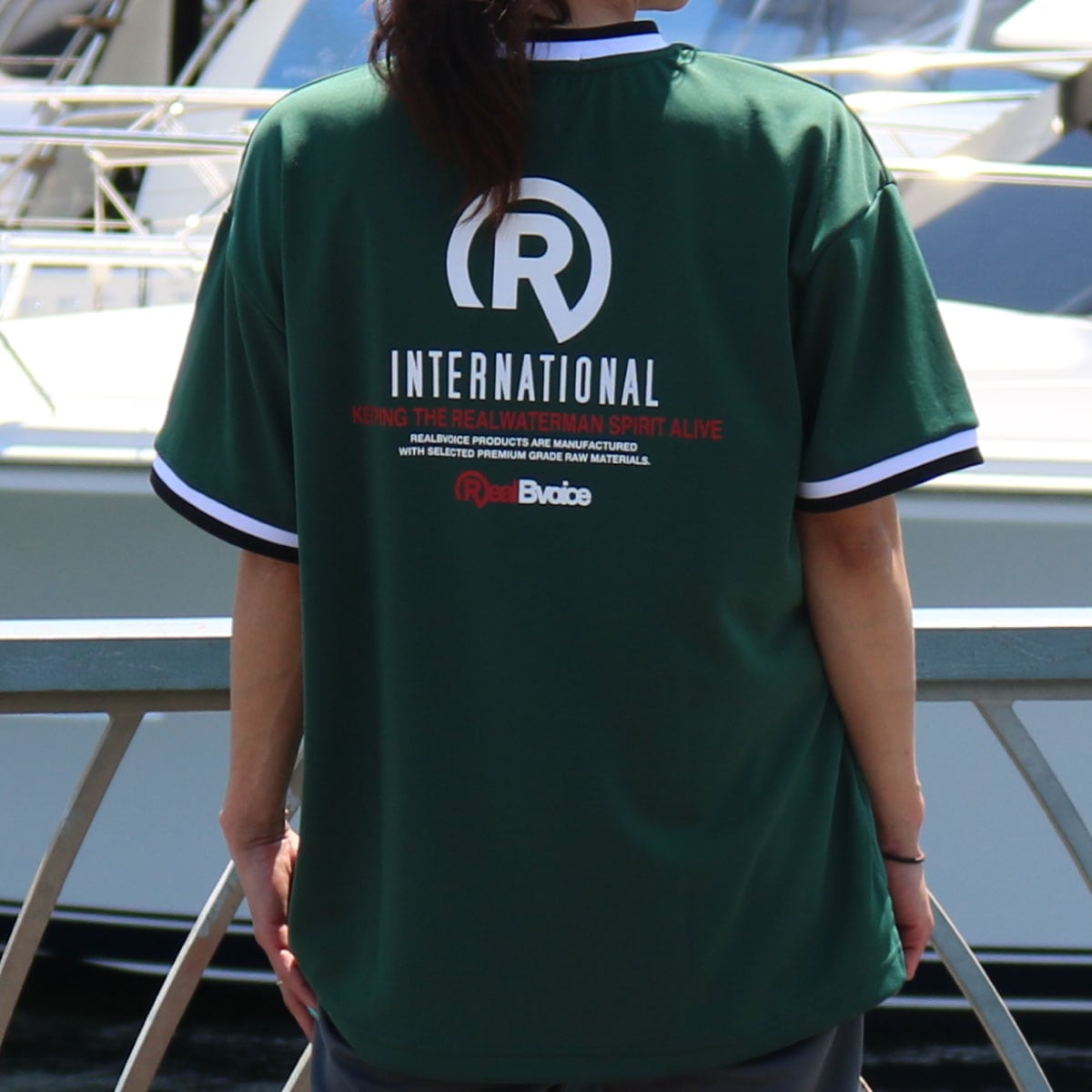 FISHING RealBvoice INTERNATIONAL DRY T-SHIRT