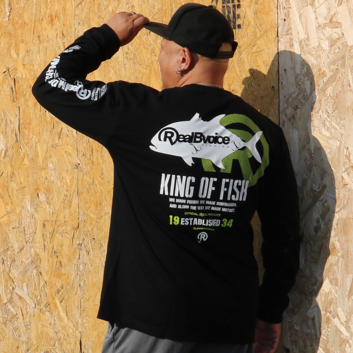 FISHING KING OH FISH GT  LONG T-SHIRT BIG SIZE